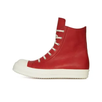 RICK OWENS Lido Ramones High Top Red Milk SS24