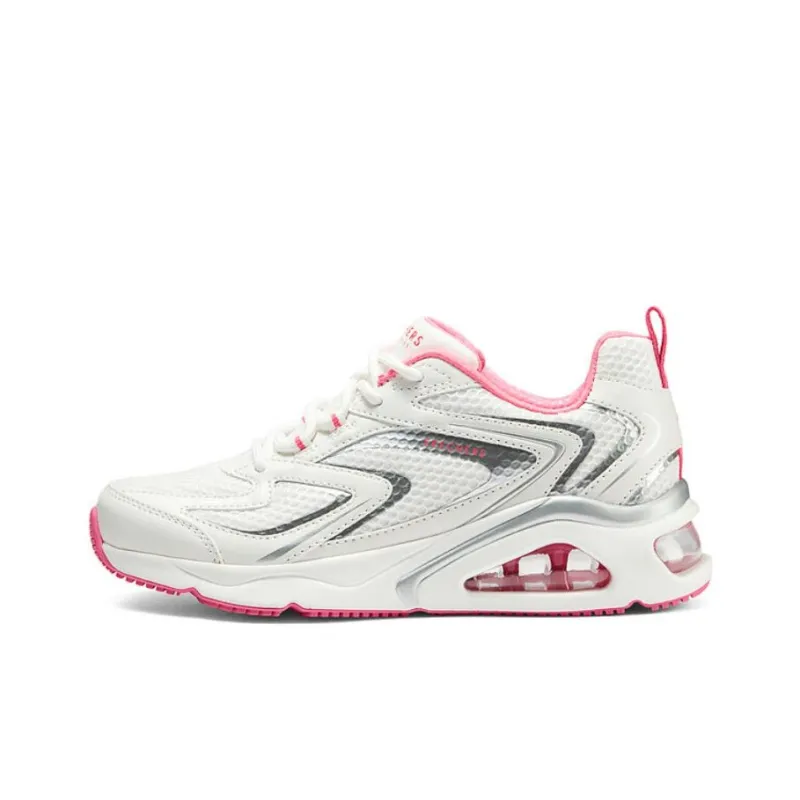 Skechers Aurora Shoes Durable Breathable Low Top Casual Shoes Women's White-0