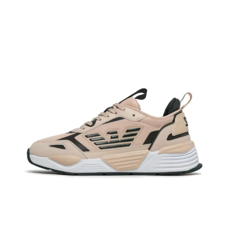 EMPORIO ARMANI EA7 Low Top Casual Shoes Unisex Apricot Green-0