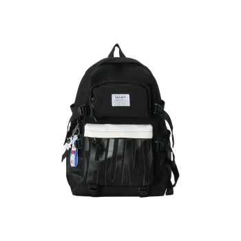 GEERDUN Nylon Laptop Backpack Regular Unisex Black/Yellow/Navy Blue/Dark Blue/Green
