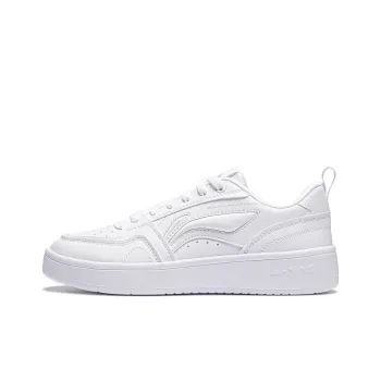 LiNing Yuanbao V2 Anti Slip And Wear Resistant Height Increasing Low Top Skateboard Shoes Women's White