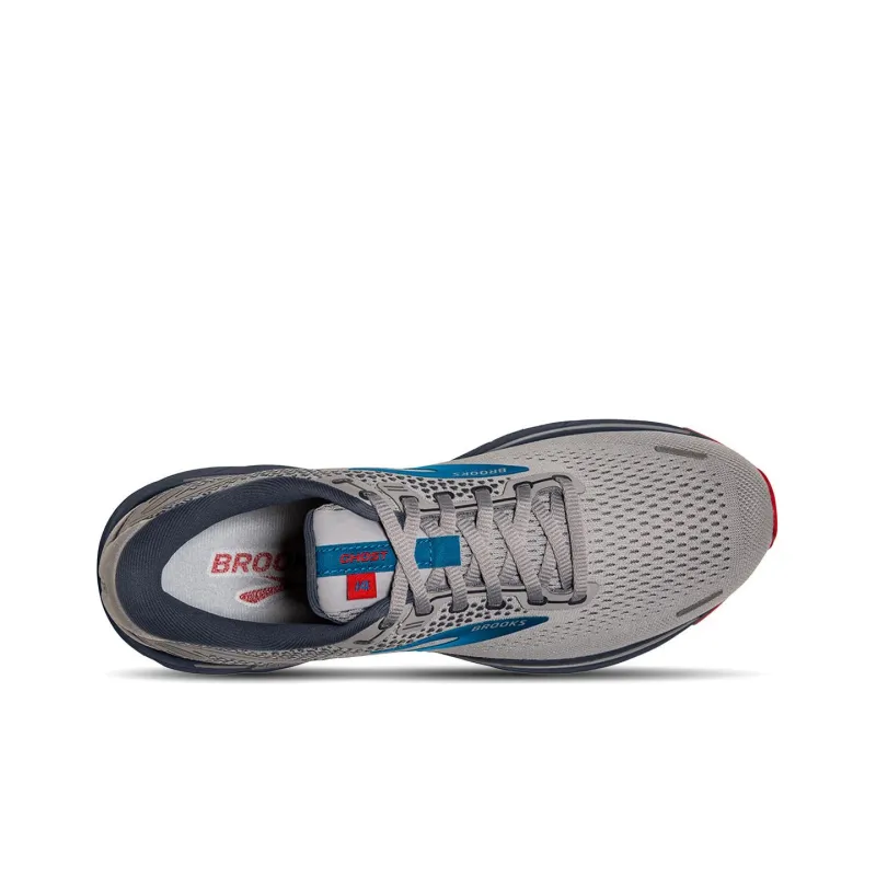 Brooks Ghost 14 'Grey Blue Red'-3