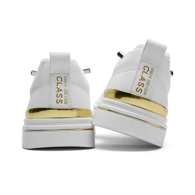 CARTELO Korean Style Comfortable Versatile Sports Casual White Sneakers Low Top Lightweight Skateboard Shoes Men's-1