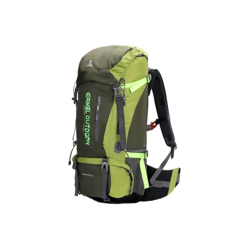 CAMEL Fabric Travel Bag Hiking Bag Backpack Unisex Multicolor-0