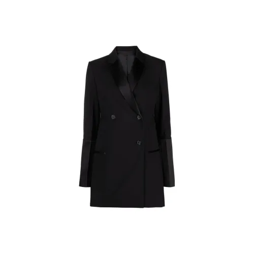 helmut lang Double-breasted Tuxedo Blazer