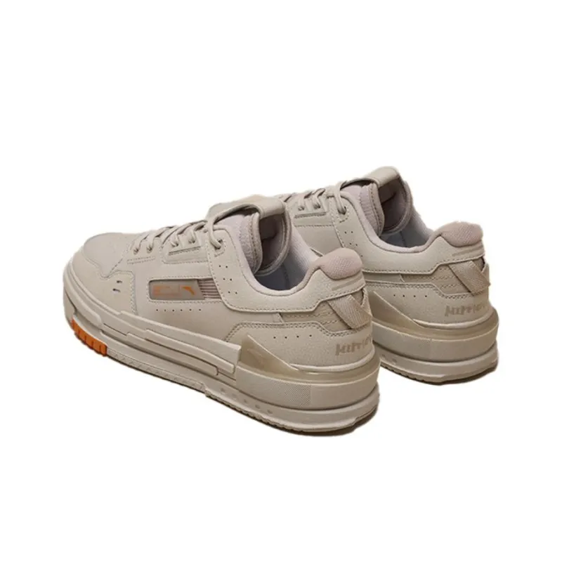 Anta Anti-Slip Wear-Resistant Low-Top Skateboard Shoes Men's Gray-3