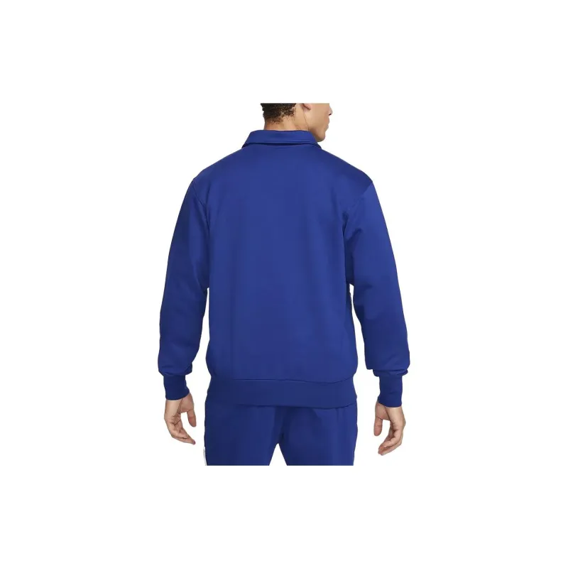 Nike Dri FIT 1/4 Zip Soccer Top Soccer Jersey Men's Blue-1