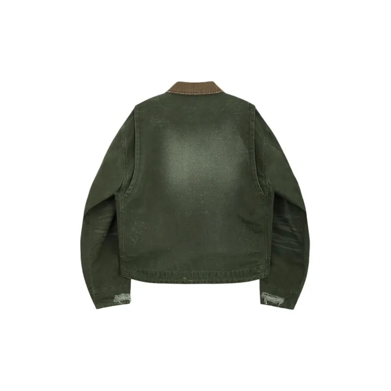 WE11DONE SS24 Jackets Coats Unisex Khaki-1