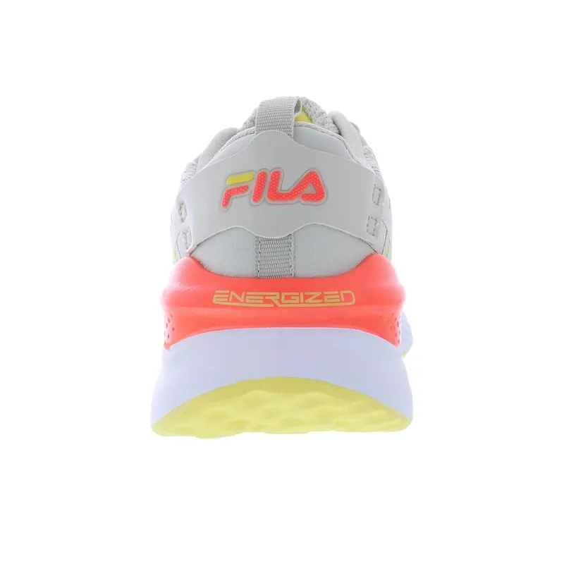 FILA Wear resistant And Lightweight Low Top Running Shoes Women's Gray-2