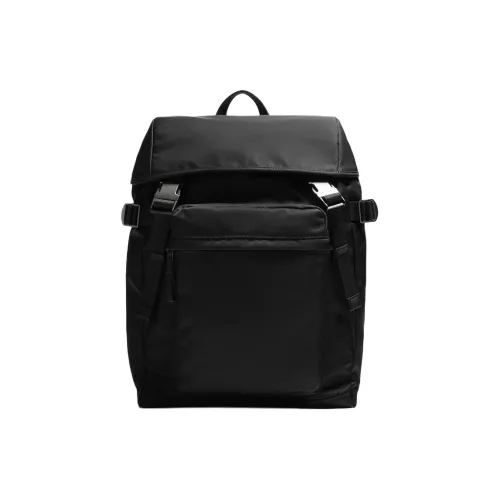 ZARA Backpacks Black