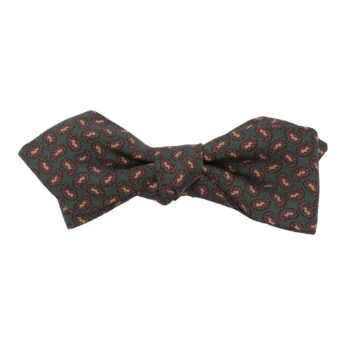 Polo Ralph Lauren Graphic-print Silk Bow Tie