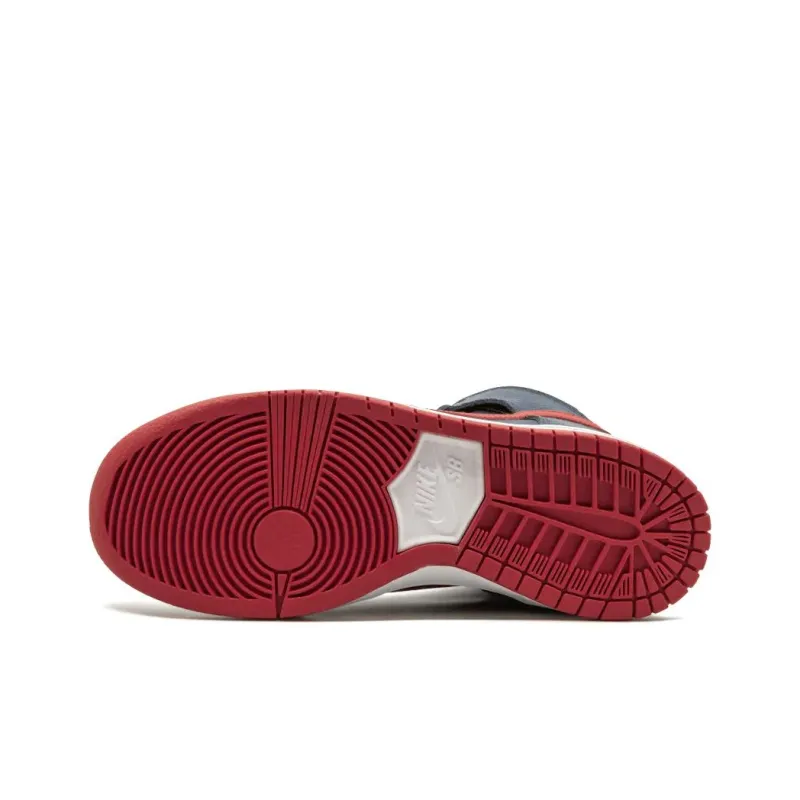 Nike Sb Dunk High Squadron Blue University Red-4