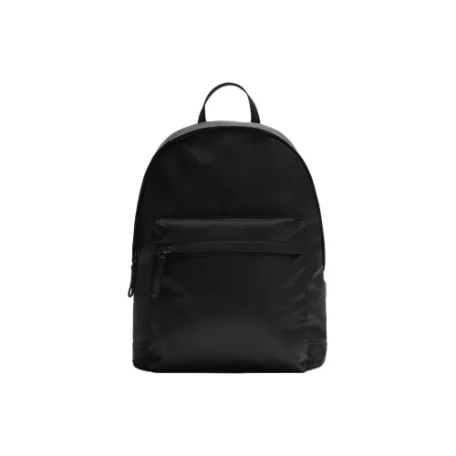 ZARA Backpacks Black