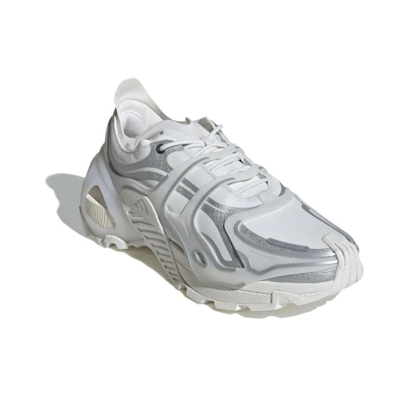Adidas Wonder Runner Pro Durable Breathable Low Top Carbon Plate Running Shoes Unisex Silver White-2