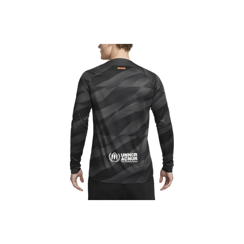 Nike Dri Fit Long Sleeve Soccer Jersey Soccer Jersey Men's Coal Color-1