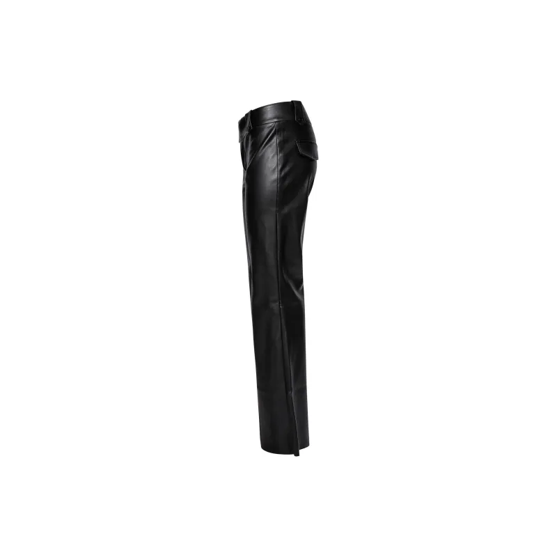 Tiger Mist KITTIE PU PANT Casual Pants Women's Black-2