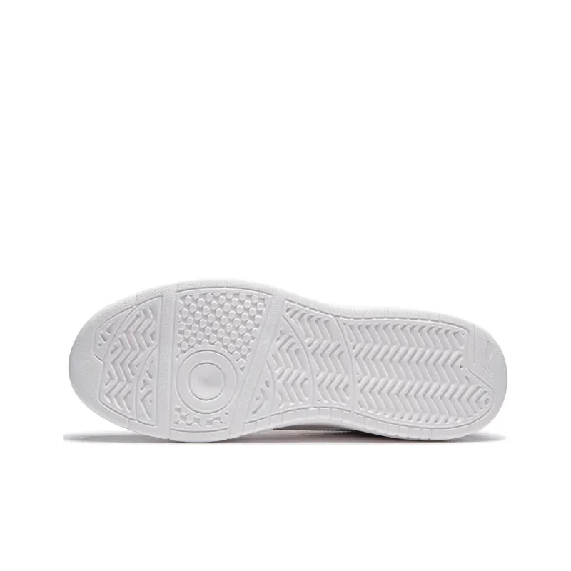 LiNing Yuanbao V2 Slip Resistant Cushioning Abrasion Resistant Low Top Skateboard Shoes Women's White Purple-6