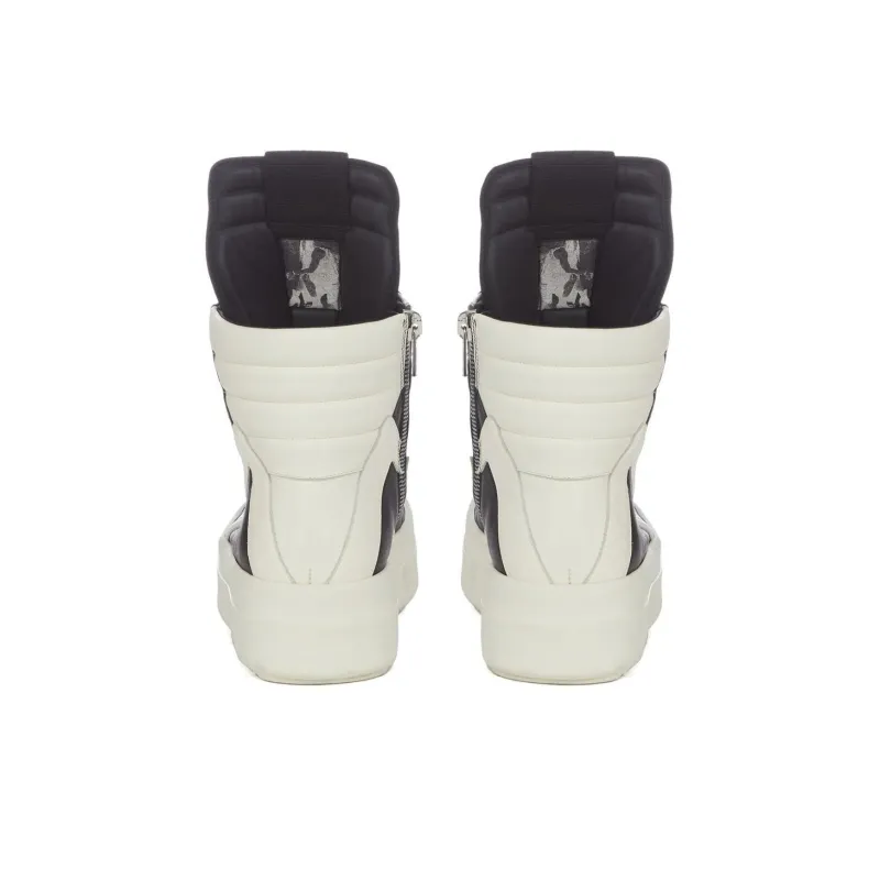 RICK OWENS/RO High Top Skateboard Shoes Men's Black-3