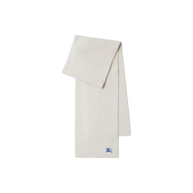 Burberry EKD embroidered Cashmere Scarf-0
