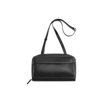 ZARA Polyurethane One Shoulder Handbag Crossbody Bag Regular Men's Black