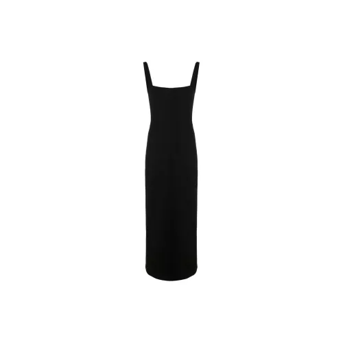 helmut lang Cut-out Sweetheart-neck Maxi Dress