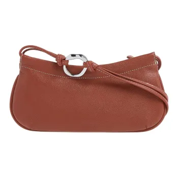 Staud Cow Leather Handbag, Shoulder Bag, Crossbody Bag Women's Rusty