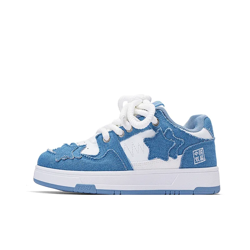 DOUBLE STAR 88 Low Top Canvas Shoes Unisex-4