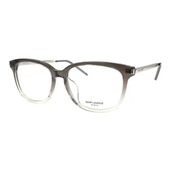 SAINT LAURENT Plate Frame Oval Optical Glasses Unisex