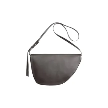 ZARA Cow Leather Shoulder Bag Crossbody Bag Regular Men's Brown