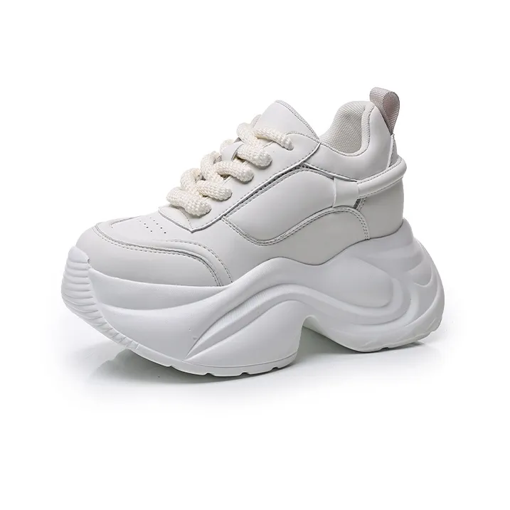 NRDROFFICIAL Warm Cushioning Wear-Resistant Lightweight Breathable Slip-Resistant Low-Top Chunky Sneakers Women's-12