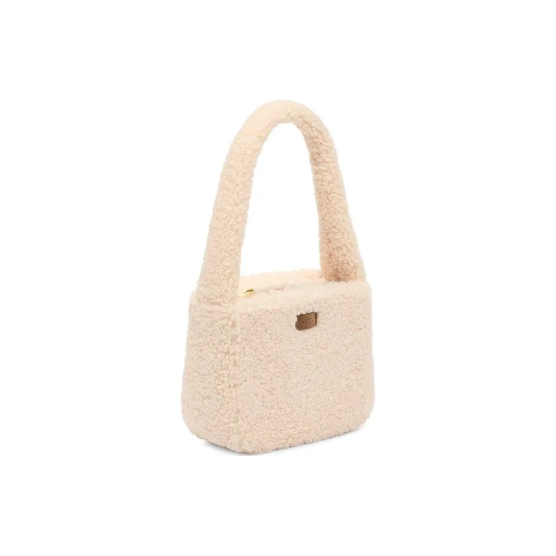 UGG Sherpa Handbag Shoulder Bag Regular Women's Natural White-1