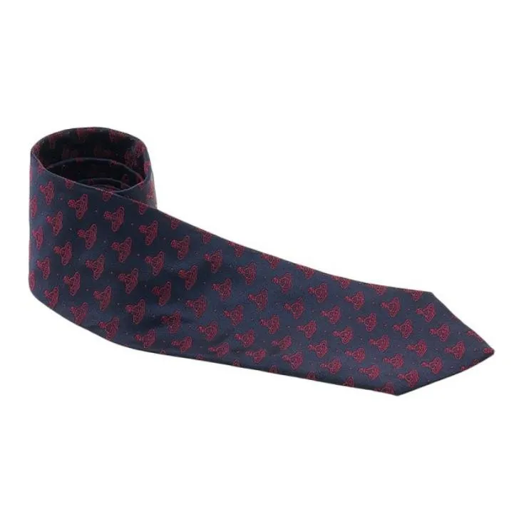 Vivienne Westwood Ties Men's Dark Blue-1
