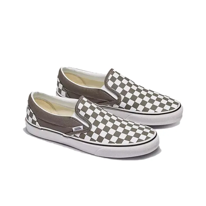 Vans Classic Slip On Color Theory Checkerboard Bungee Cord-1