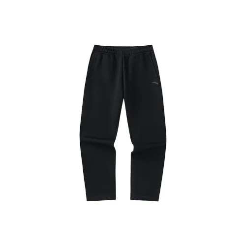 ANTA Variety Training Collection Knitted Sweatpants Men Black