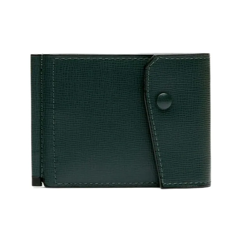 Valextra Calfskin Wallet Women's Green-0