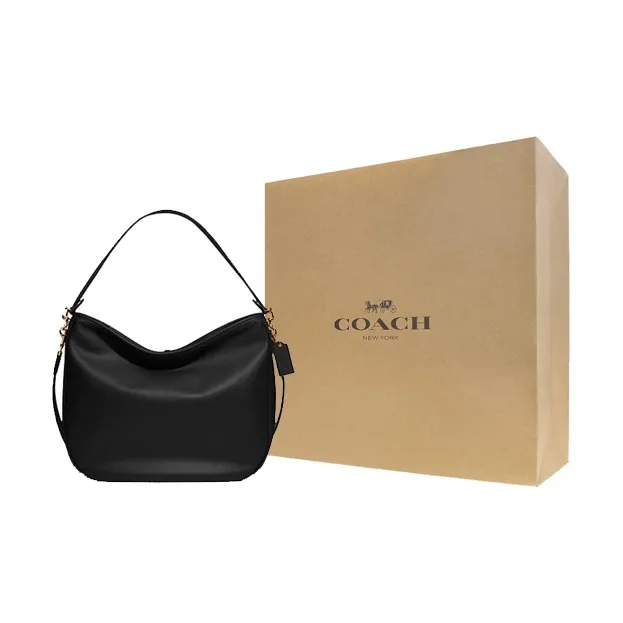 COACH Tabby Leather Shoulder Bag, Crossbody Bag Women's Black-6