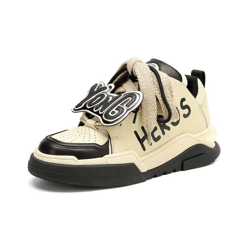 BOSSSUNWEN Low-Top Skateboard Shoes 5cm Women's-1