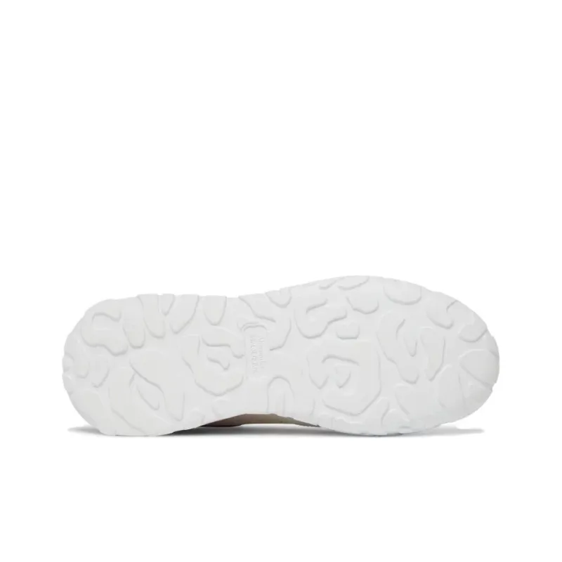 Alexander McQueen Metallic Court Low Top Sneakers 'White Pink' Women's-4