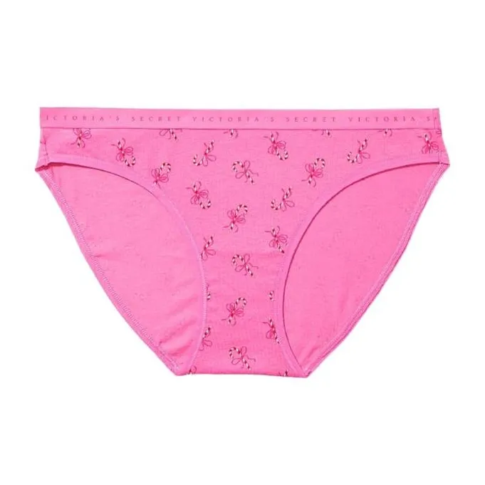 VICTORIA'S SECRET Underpants Women's 1 Pack Sweet Pink Print-0