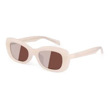 SUYAN Plate Frame Irregular Shape Sunglasses Unisex
