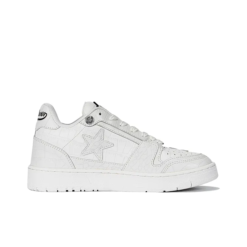 NPC x KAALIXTO Breathable Slip-Resistant Low-Top Skateboard Shoes Unisex White-1
