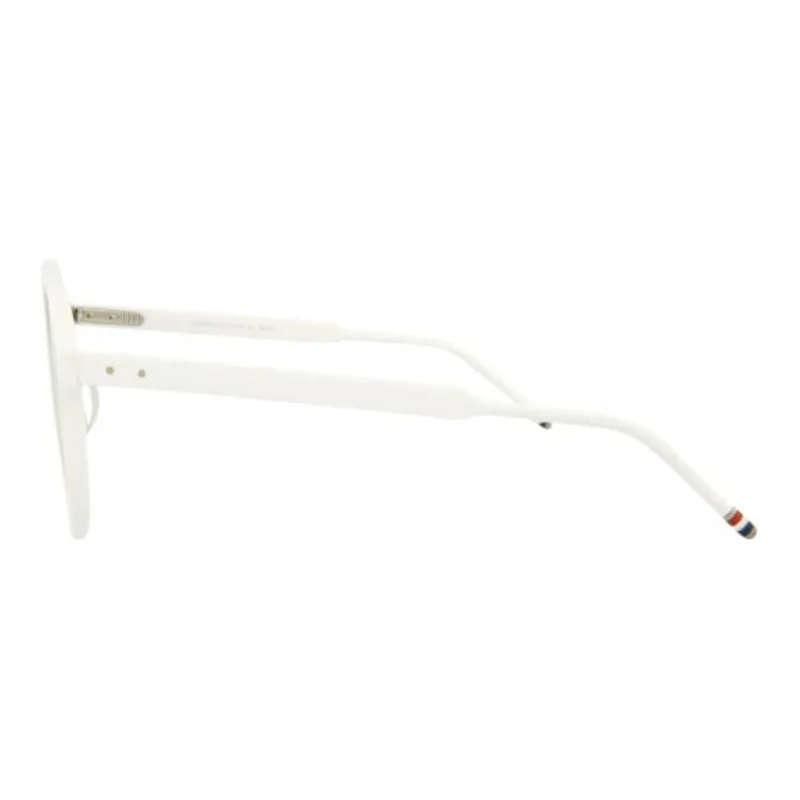 THOM BROWNE·   Aviator Sunglasses Men's White-2