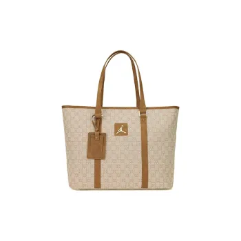 Jordan Polyester Tote Bag Shopping Bag Handbag Shoulder Bag Unisex Brown