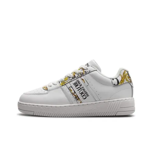 VERSACE JEANS Skateboard Shoes Women's Low-Top White