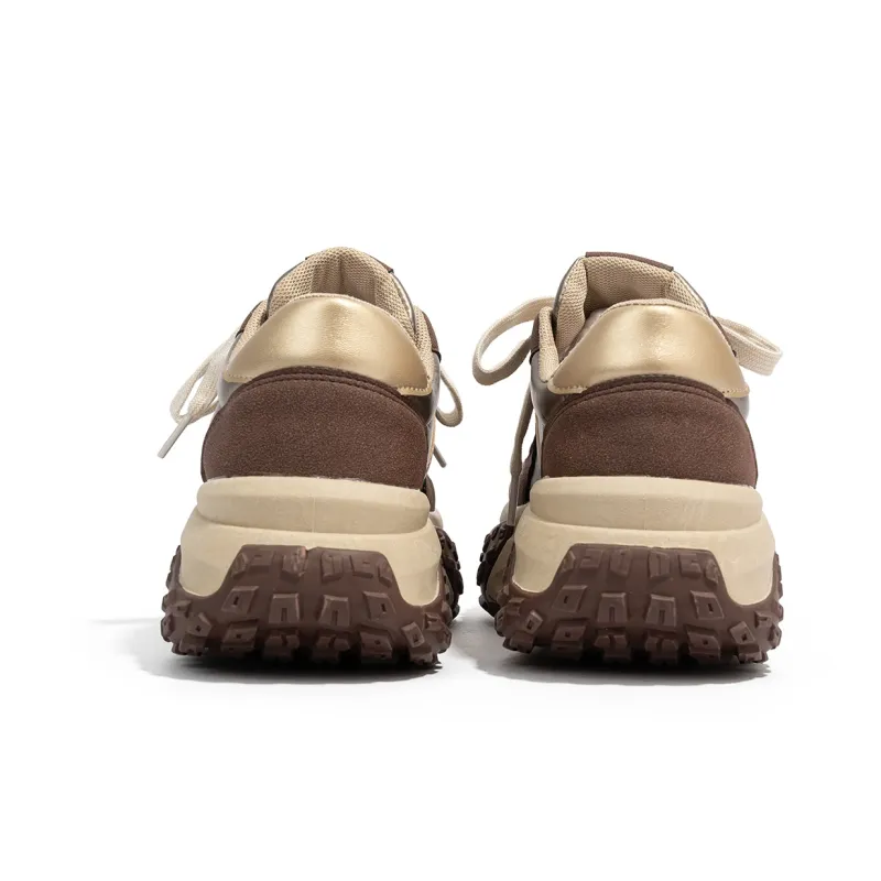 RENBEN Height Increasing Support Low-Top Casual Shoes Women's-13
