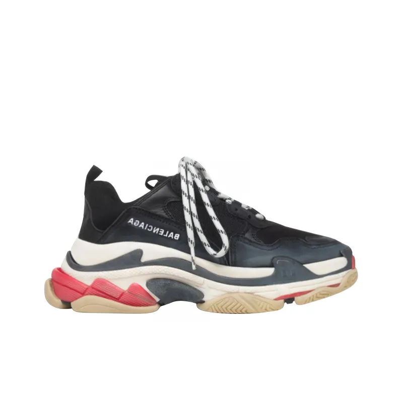 Balenciaga Triple S Sneaker 'Black Red' 2018-1