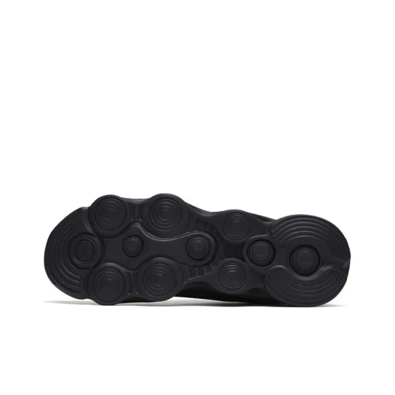 Anta Anti-Slip Wear-Resistant Low-Top Running Shoes Men's Black Gray-4
