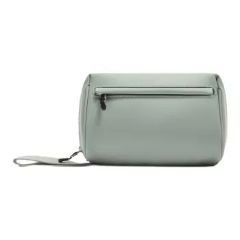 ZARA Polyurethane Toiletry Bags Clutches Men's Green