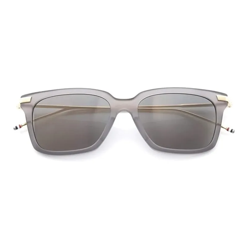 THOM BROWNE· Irregular Shape Sunglasses Unisex Gold-1
