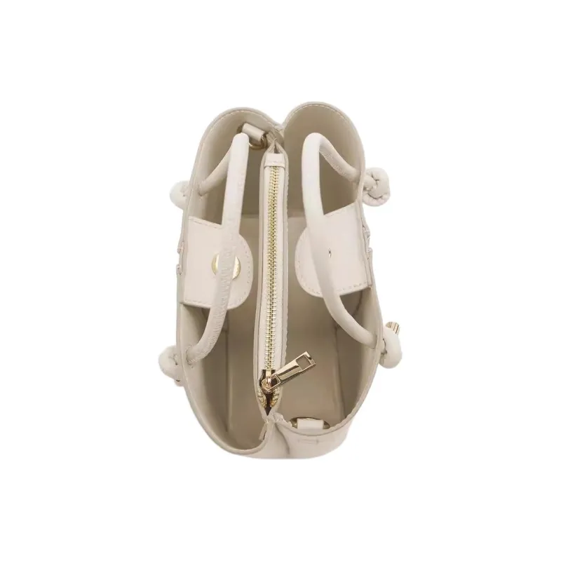 ZARA Polyester Handbag Crossbody Bag Mini Women's Ice White-4